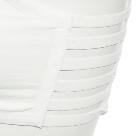 ACTIVE SPAGHETTI STRAP HOLLOW OUT SOLID COLOR TUBE TOP FOR WOMEN