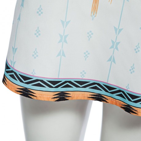 SEXY SCOOP COLLAR SLEEVELESS COLOR BLOCK PRINT ASYMMETRIC SIDE SLIT T-SHIRT FOR WOMEN