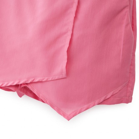 SEXY HALTER PLUNGING NECK BACK CROSS ELASTIC WAIST PLEATED PATCHWORK WITH POCKET ROMPER FO