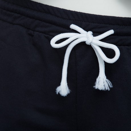 CASUAL ROUND COLLAR SHORT SLEEVE LETTER PRINT T-SHIRT   DRAWSTRING SHORTS TWINSET FOR WOME