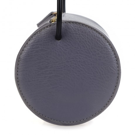 GUAPABIEN CYLINDER PATTERN SOLID COLOR DUAL PURPOES SHOULDER MESSENGER MINI BAG FOR WOMEN