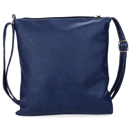 GUAPABIEN SOLID COLOR TURN LOCK ZIPPER VERTICAL DUAL PURPOSES SHOULDER MESSENGER BAG FOR W