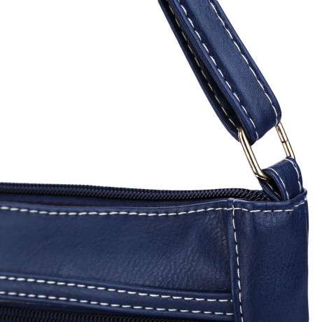 GUAPABIEN SOLID COLOR TURN LOCK ZIPPER VERTICAL DUAL PURPOSES SHOULDER MESSENGER BAG FOR W