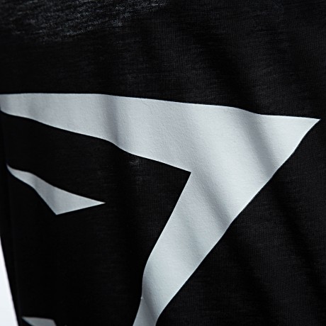 ACTIVE SCOOP COLLAR PRINTED COTTON BLEND RACERBACK GYM TANK FOR MEN