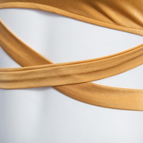 SEXY HALTER LACE-UP CROP TOP LOW WAIST BRIEFS SWIMWEAR FOR WOMEN