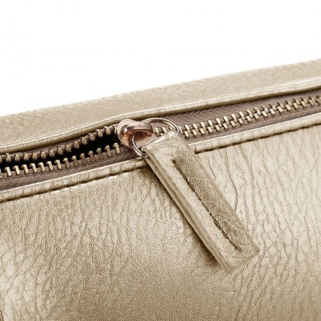 GUAPABIEN CYLINDER PATTERN SOLID COLOR DUAL PURPOES SHOULDER MESSENGER MINI BAG FOR WOMEN