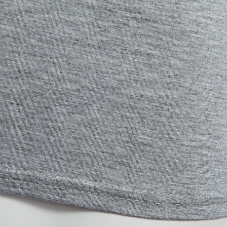 STREET STYLE SCOOP COLLAR CUT OUT PURE COLOR T-SHIRT FOR WOMEN
