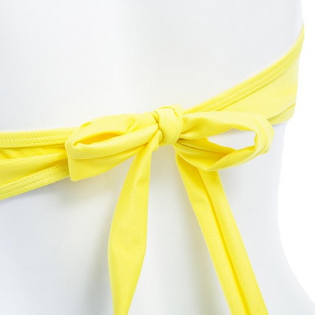 SWEET STRAPLESS LACEWORK BRA LOW WAIST BRIEF BIKINI SET FOR WOMEN