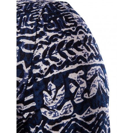CASUAL V NECK ABSTRACT PRINTING SHORT SLEEVES T-SHIRT FOR MEN