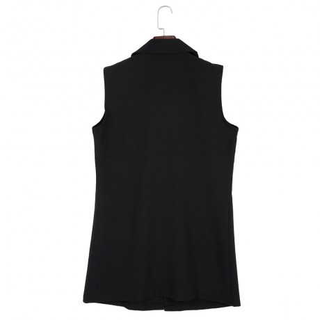 BRIEF LAPEL COLLAR CARDIGAN POCKET SLIM SUIT FOR WOMEN