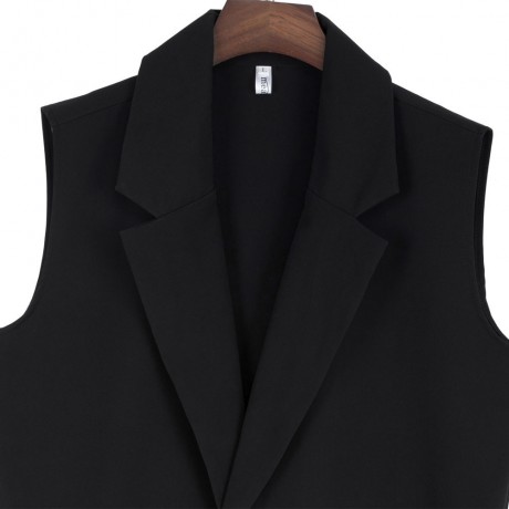 BRIEF LAPEL COLLAR CARDIGAN POCKET SLIM SUIT FOR WOMEN