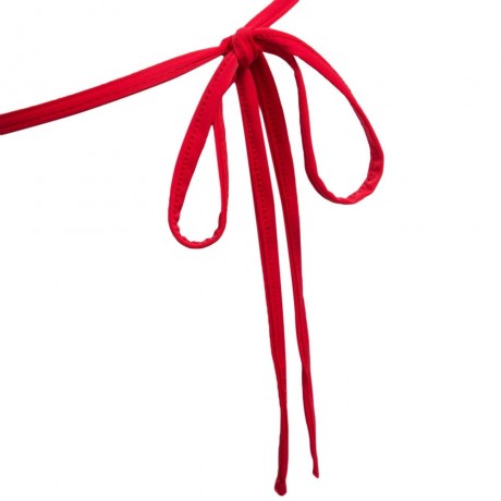 SEXY HALTER BACKLESS LOW WAIST PURE COLOR SWIMWEAR FOR WOMEN