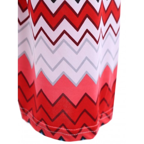 ETHNIC STYLE WOMEN'S ZIG ZAG LOOSE-FITTING EXUMAS PANTS