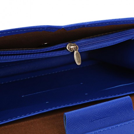 GUAPABIEN SOLID COLOR SNAP FASTENER CELL PHONE ENVELOPE CLUTCH WALLET