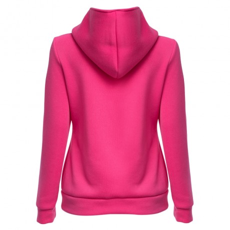 CASUAL TURN-DOWN COLLAR ZIPPER BUTTON DESIGN HOODIE FOR WOMEN