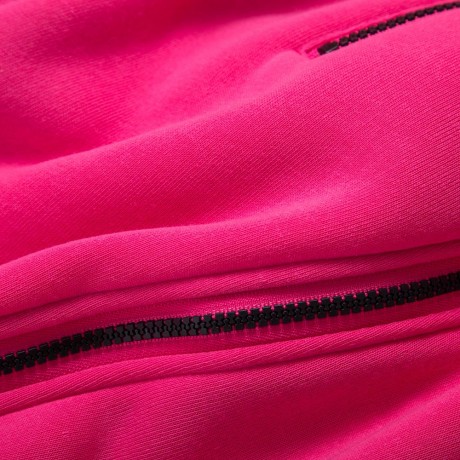 CASUAL TURN-DOWN COLLAR ZIPPER BUTTON DESIGN HOODIE FOR WOMEN