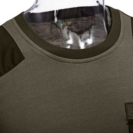 MALE OUTDOOR CAMOUFLAGE DESIGN BUTTON DECORATION SHOULDER BOARD CASUAL SHIRT