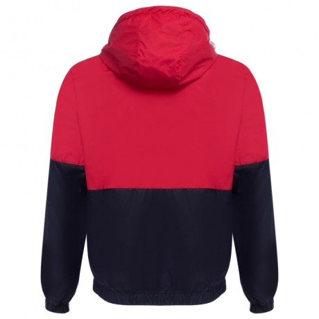 CASUAL THIN COLOR BLOCK ZIPPER DESIGN LONG SLEEVE HOODIES FOR MALE