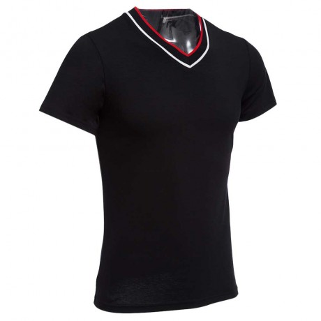 CASUAL MODAL V NECK MALE SHORT SLEEVE SHIRT