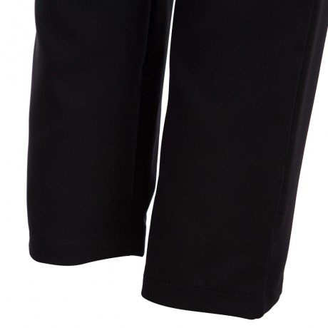 HIGH WAIST BOWTIE DESIGN SLIM PURE COLOR HAREM PANTS WITH BELT