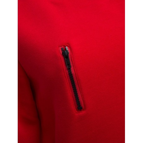 CASUAL TURN-DOWN COLLAR ZIPPER BUTTON DESIGN HOODIE FOR WOMEN