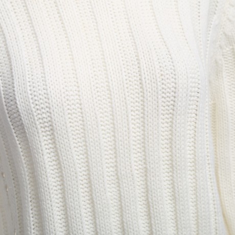 STYLISH TURTLENECK LONG SLEEVE KNITTED PURE COLOR SWEATER FOR LADIES