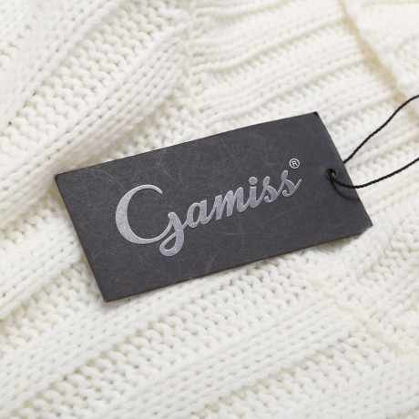 STYLISH TURTLENECK LONG SLEEVE KNITTED PURE COLOR SWEATER FOR LADIES