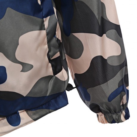 STYLISH CAMOUFLAGE HOODED MALE SUN PROTECTION COAT