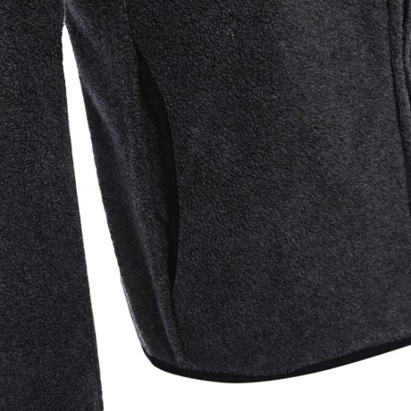 CASUAL SOLID COLOR STAND COLLAR LONG SLEEVE MALE COAT