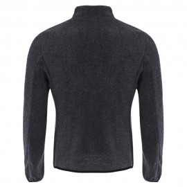 CASUAL SOLID COLOR STAND COLLAR LONG SLEEVE MALE COAT