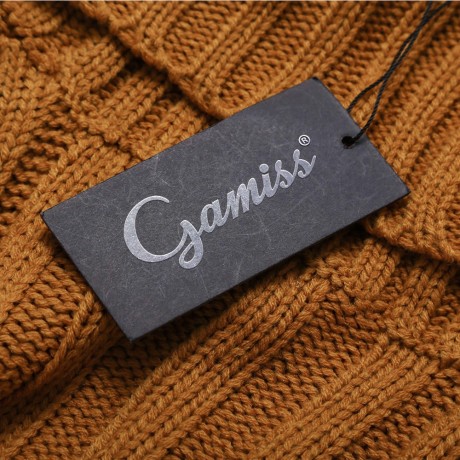 STYLISH TURTLENECK LONG SLEEVE KNITTED PURE COLOR SWEATER FOR LADIES