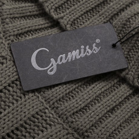 STYLISH TURTLENECK LONG SLEEVE KNITTED PURE COLOR SWEATER FOR LADIES