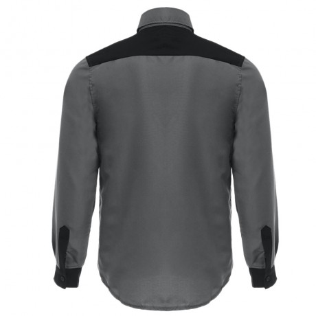 TRENDY TURN DOWN COLOR FULL SLEEVE COLOR BLOCK SHIRT FOR MEN