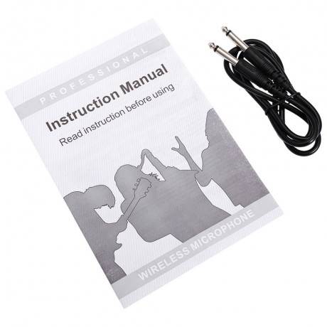 WEISRE WM - 03V PROFESSIONAL 210 - 280MHZ KARAOKE WIRELESS HANDHELD VHF TRANSMITTER MICROP