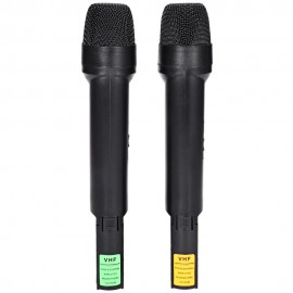 WEISRE WM - 03V PROFESSIONAL 210 - 280MHZ KARAOKE WIRELESS HANDHELD VHF TRANSMITTER MICROP