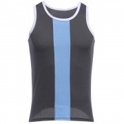 SIMPLE DESIGN MESH ROUND NECK SLEEVELESS MALE BREATHABLE VEST