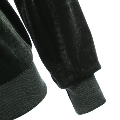 TRENDY ROUND COLLAR LONG SLEEVE ZIPPER TYPE PURE COLOR WOMEN BASEBALL COAT