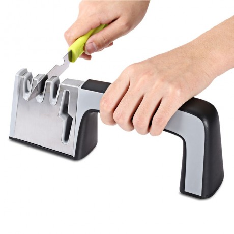 ZHAOLIDA 4 IN 1 STAINLESS STEEL KNIFE SCISSOR SHARPENER