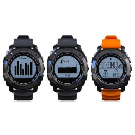 S928 REAL-TIME HEART RATE TRACK SMART WRISTBAND AIR PRESSURE ENVIRONMENT TEMPERATURE HEIGH