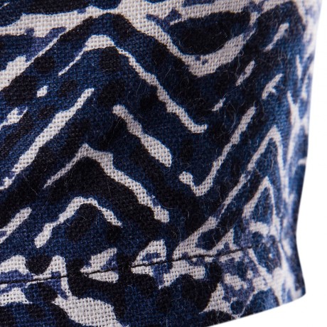 CASUAL V NECK ABSTRACT PRINTING SHORT SLEEVES T-SHIRT FOR MEN