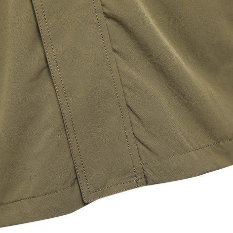 TAPOO CASUAL SOLID COLOR ZIPPER DESIGN MALE HOODED COAT