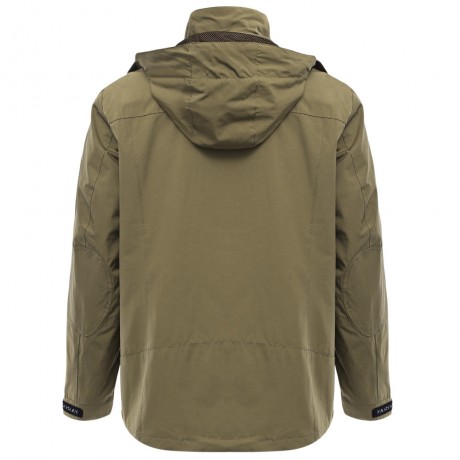 TAPOO CASUAL SOLID COLOR ZIPPER DESIGN MALE HOODED COAT