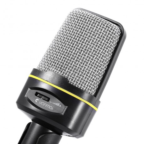 YANMAI DYNAMIC CONDENSER SOUND MICROPHONE WITH STAND HOLDER