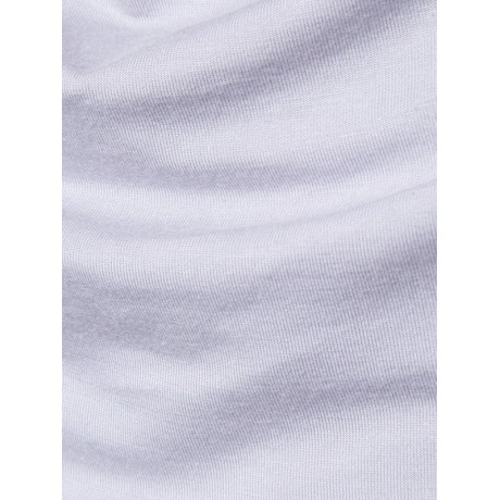 SCOOP NECK STRECHY RUCHED T-SHIRT
