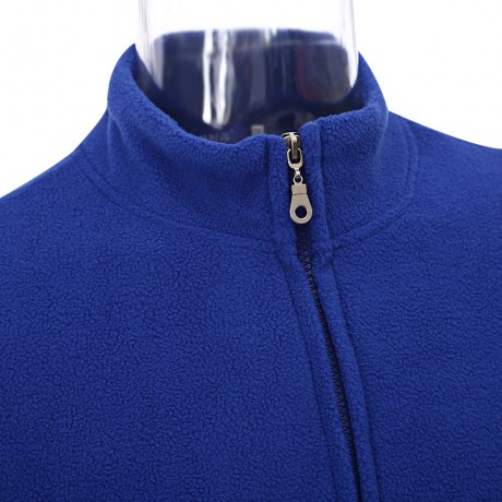 CASUAL SOLID COLOR STAND COLLAR LONG SLEEVE MALE COAT