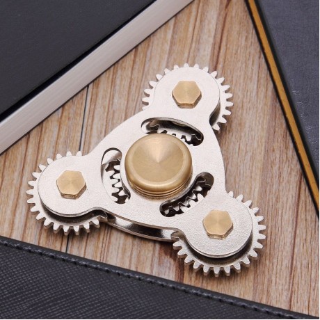 STRESS RELIEF TOY SPINNING TOY GEARS FINGER HAND SPINNER