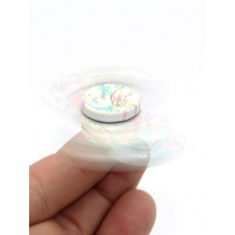 FOCUS TOY STRESS RELIEVER COLORFUL DOT HAND SPINNER