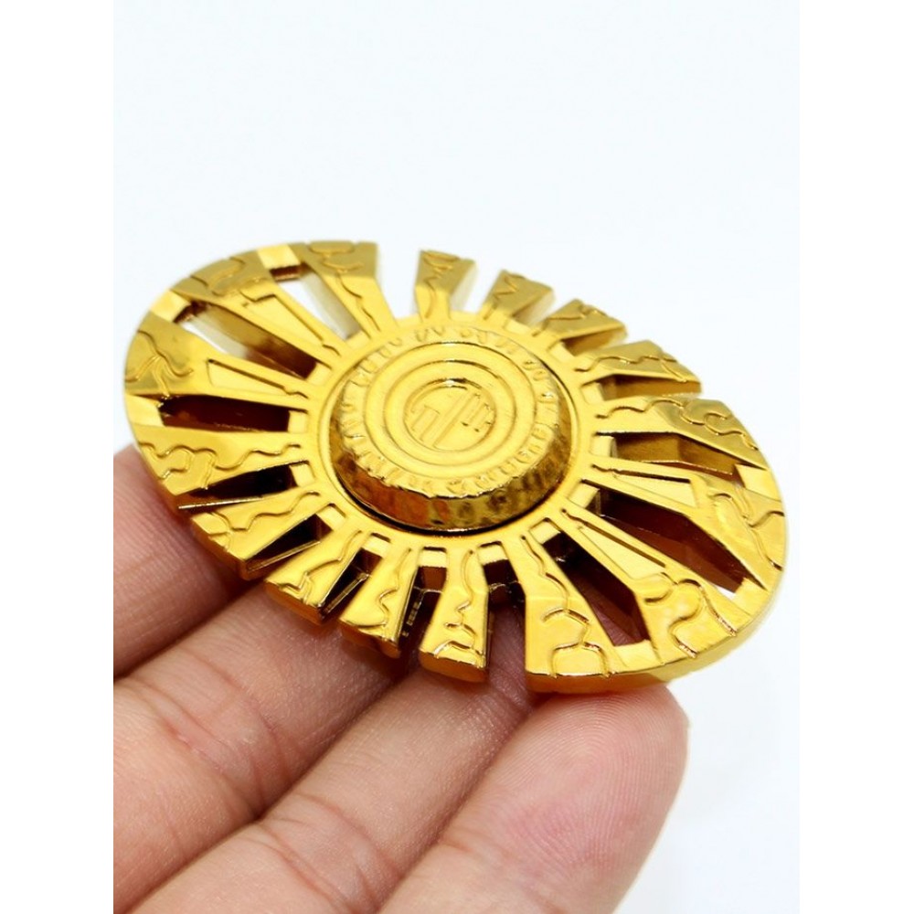 SUN GOD CUT OUT FINGER GYRO HAND SPINNER