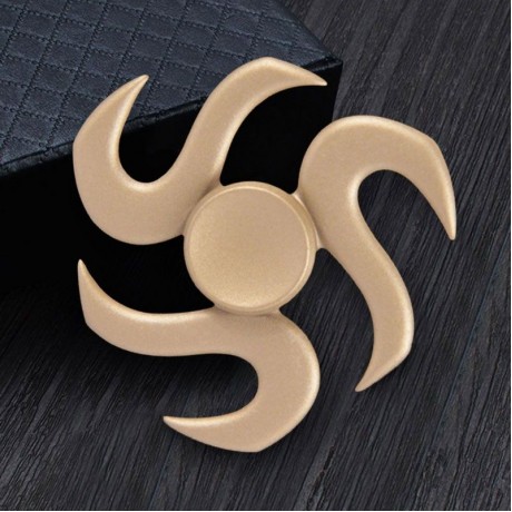 STRESS RELIEF FOCUS TOY HAND SPINNER METAL FINGER GYRO