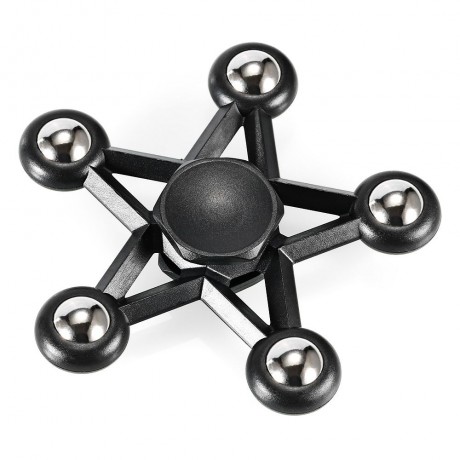 FIVE-POINTED STAR PLASTIC HAND SPINNER FUNNY STRESS RELIEVER RELAXATION GIFT